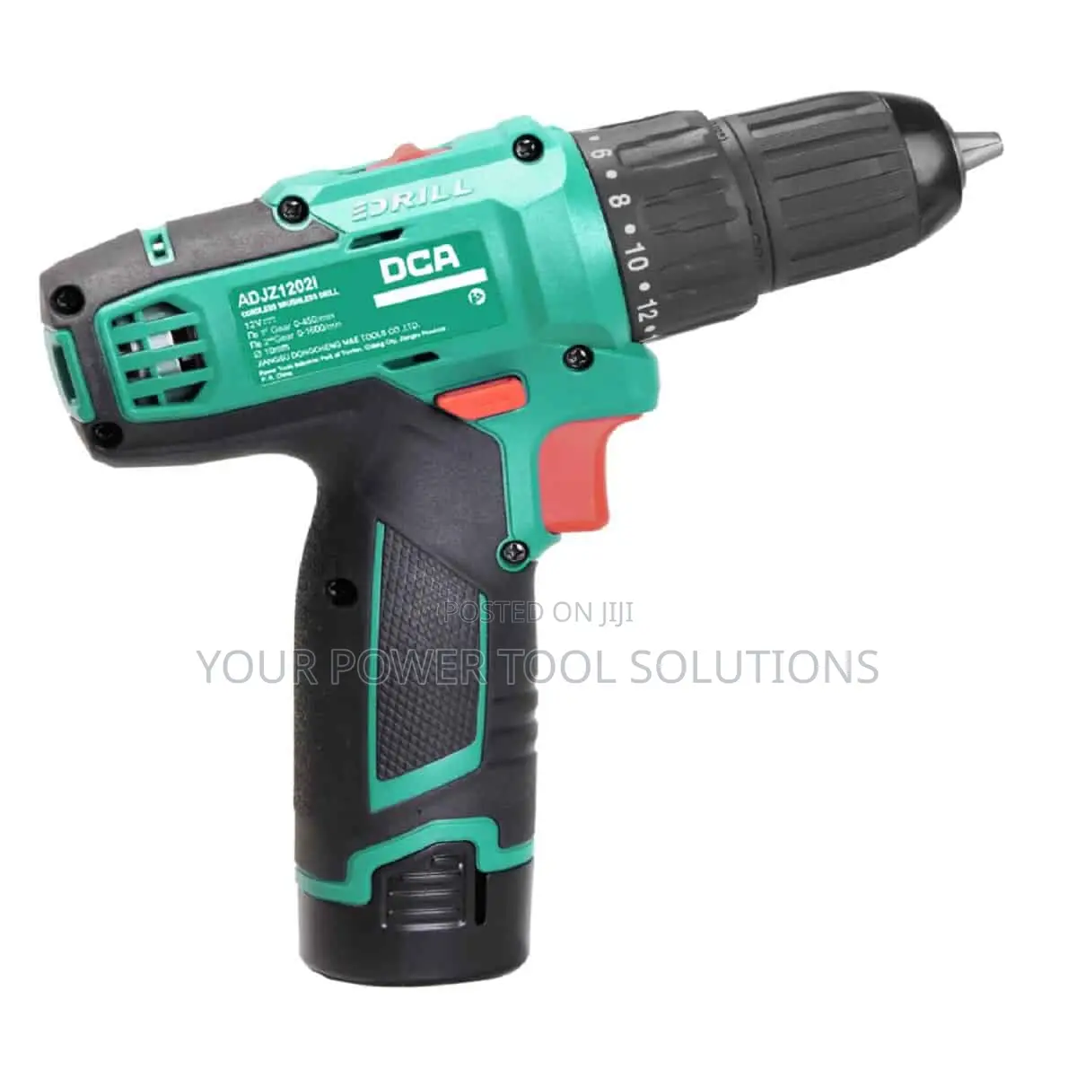 DCA ADJZ23-10 12V Cordless Brushless Driver Drill