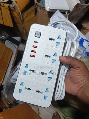 Power Strip Surge Protector With USB- Extension