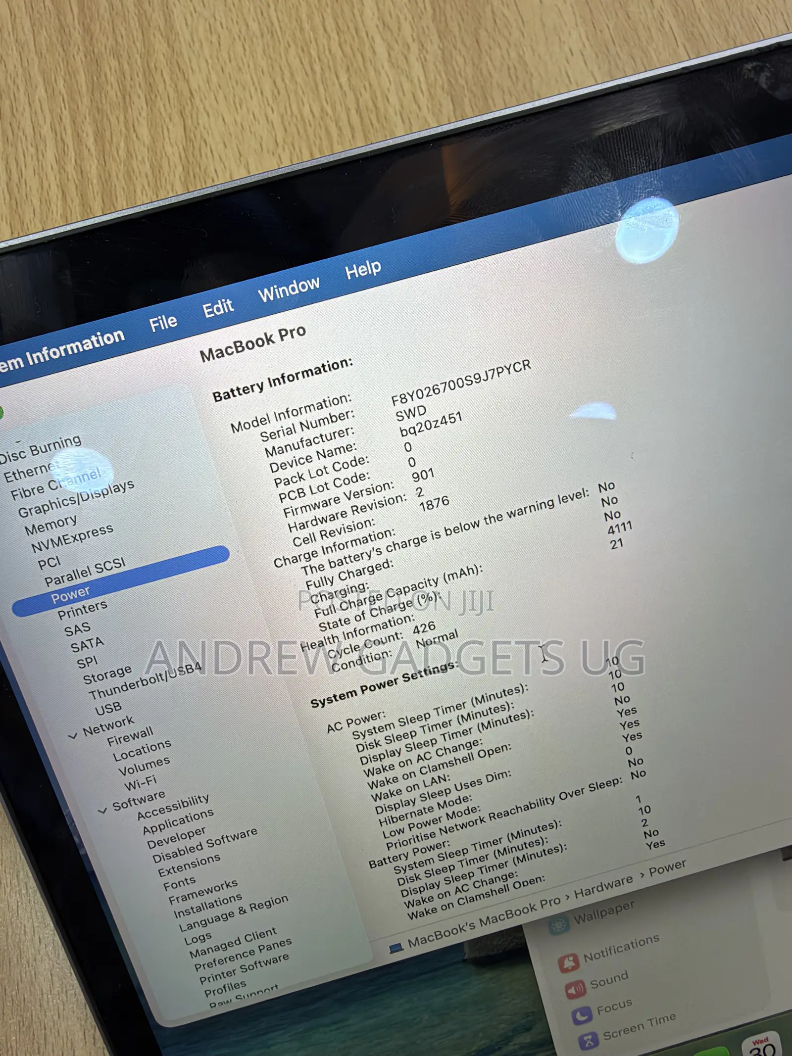 Laptop Apple MacBook Pro 2020 16GB Intel Core i5 SSD 1T