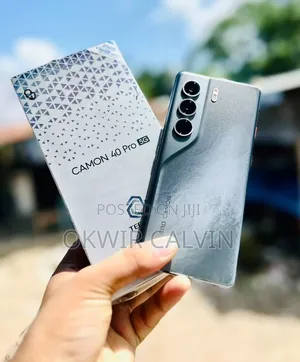 New Tecno Camon 40 Pro 4G 256 GB Black