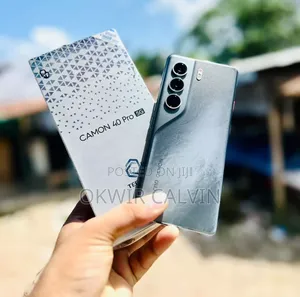 New Tecno Camon 40 Pro 4G 256 GB Black
