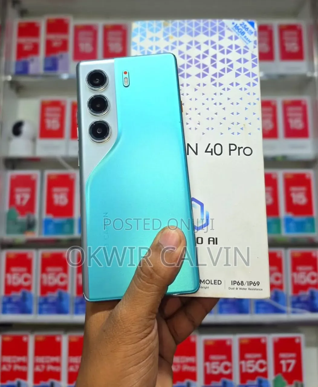 New Tecno Camon 40 Pro 4G 256 GB Green