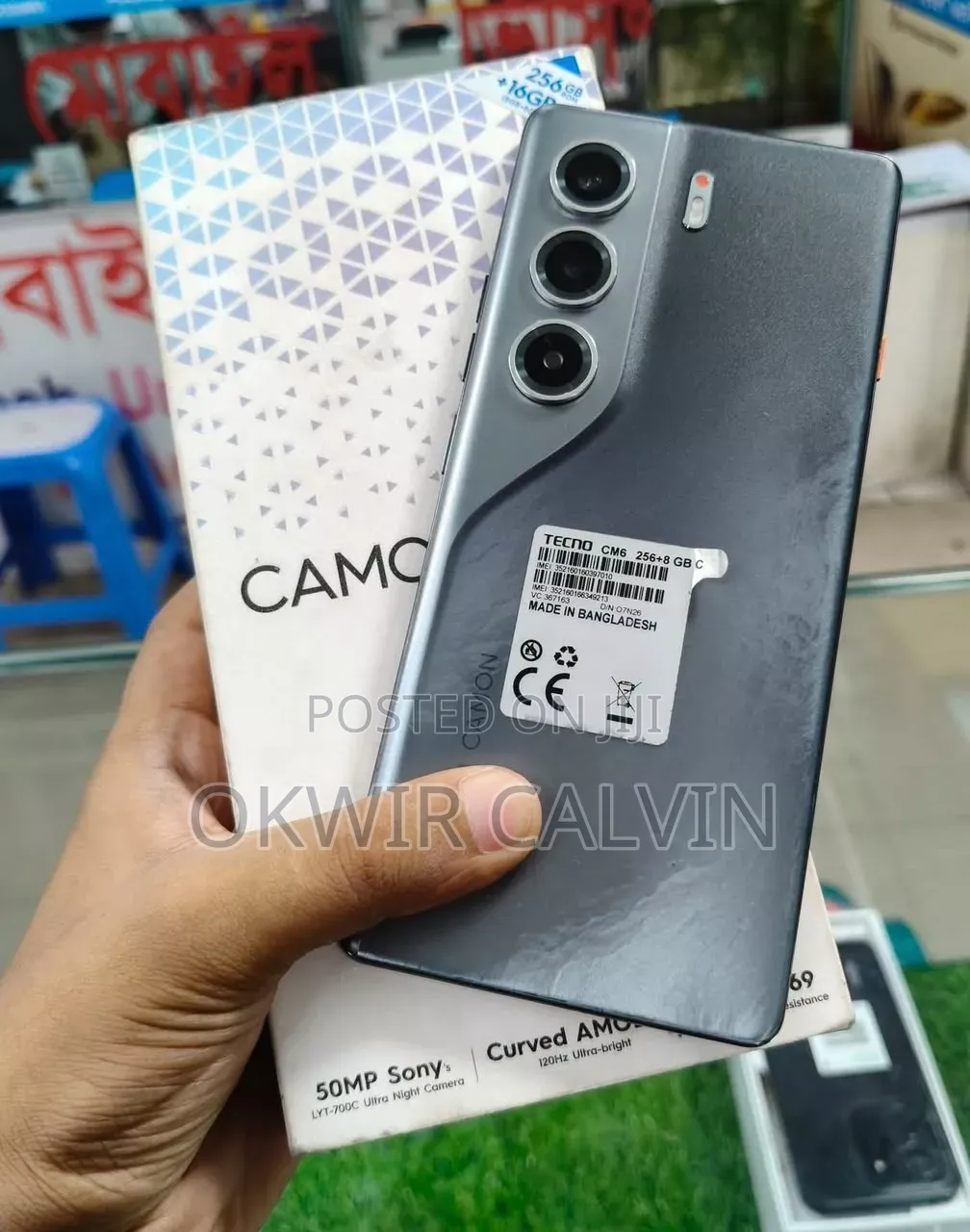 New Tecno Camon 40 Pro 4G 256 GB Gray