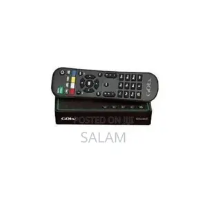 GOtv Decoder + Remote Control - Enjoy Quality Digital TV Black