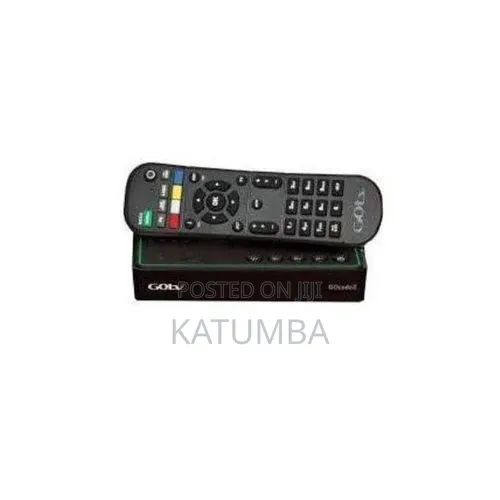 GOtv Decoder + Remote Control - Enjoy Quality Digital TV Black