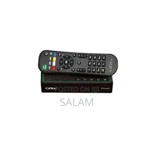 GOtv Decoder + Remote Control - Enjoy Quality Digital TV Black