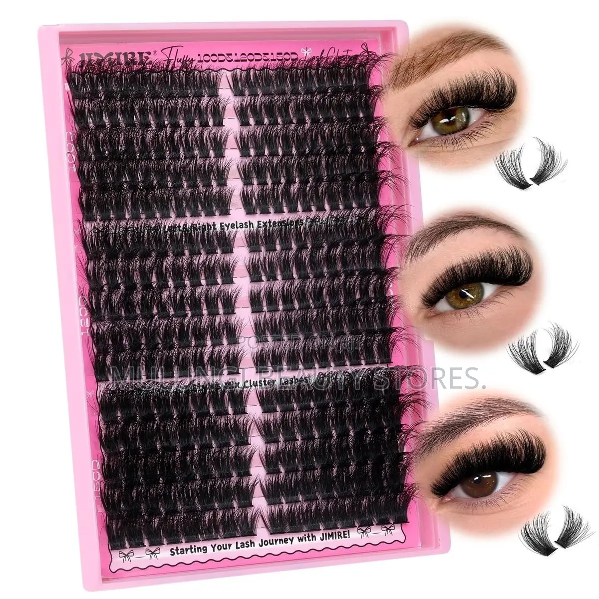 Eyelash Extensions Individual Lashes Cluster