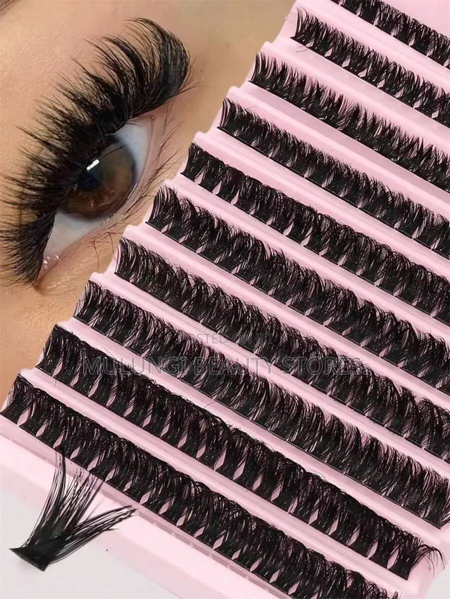Eyelash Extensions Individual Lashes Cluster
