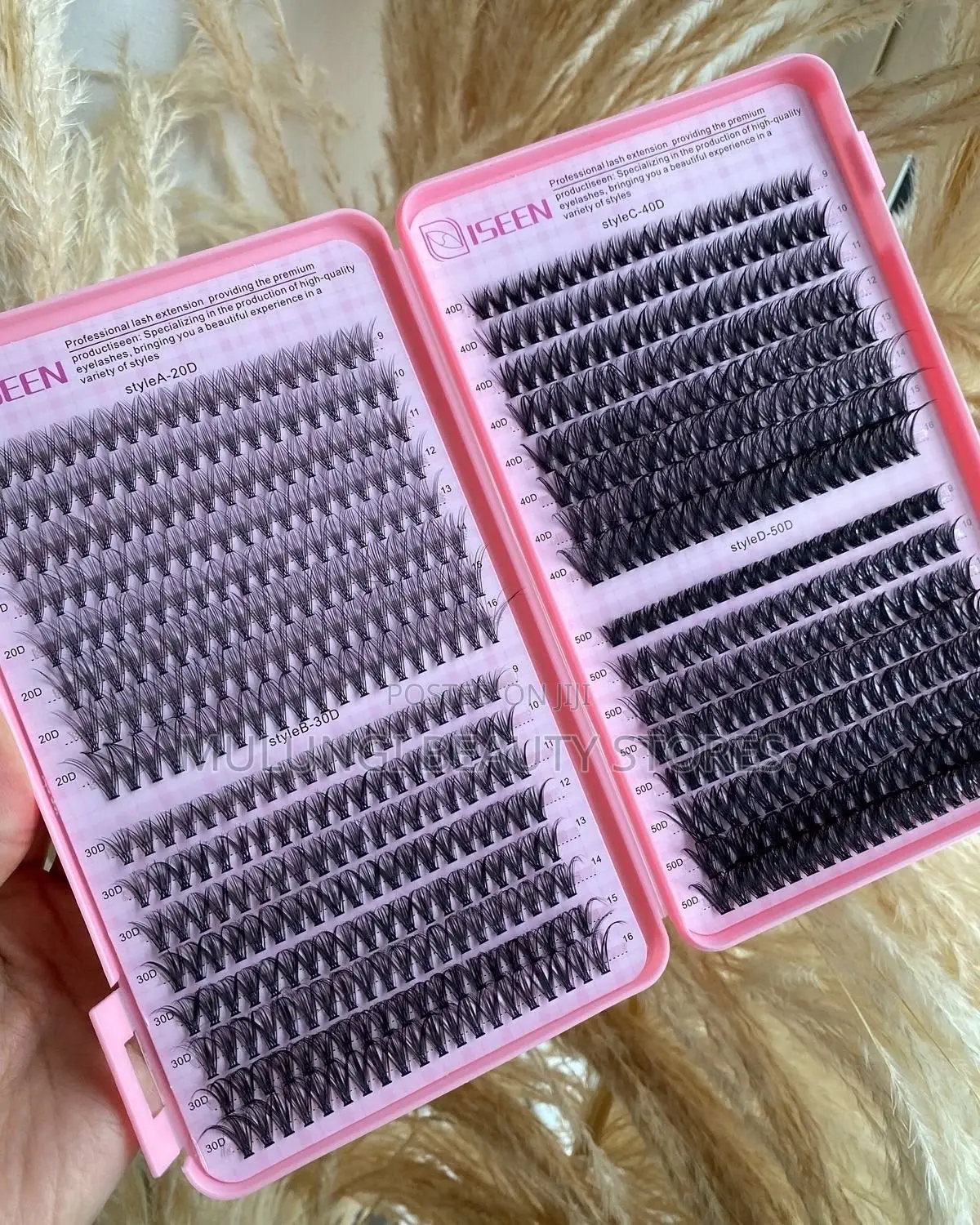Eyelash Extensions Individual Lashes Cluster