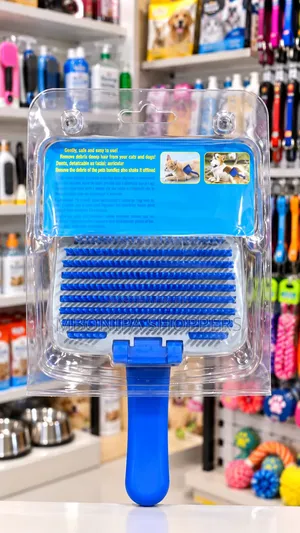 Self-Cleaning Pet Hair Removal Brush for Dogs Cats