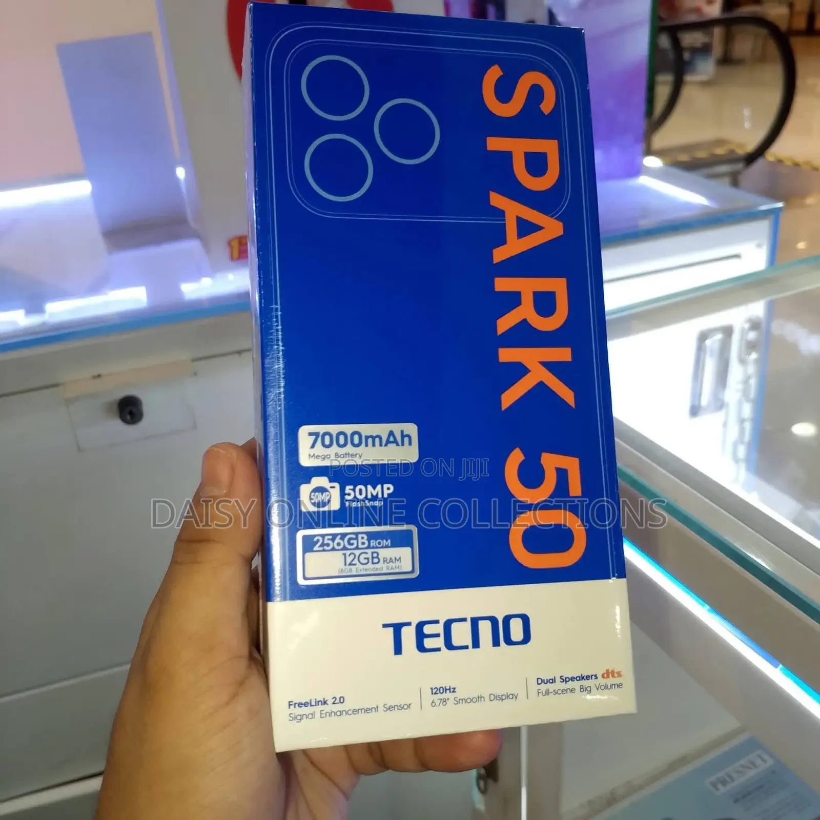 New Tecno Spark 50 128 GB Silver