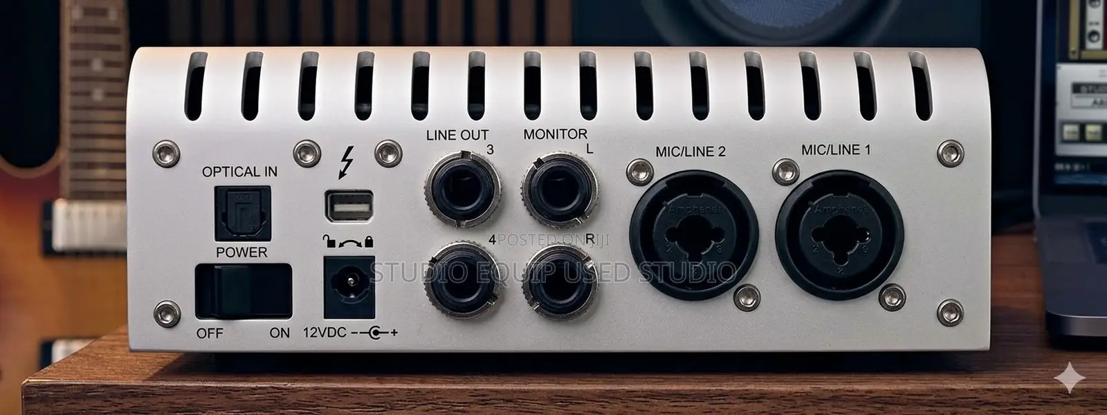 Universal Audio Apollo Twin Duo Soundcard and Thunderbolt Cable