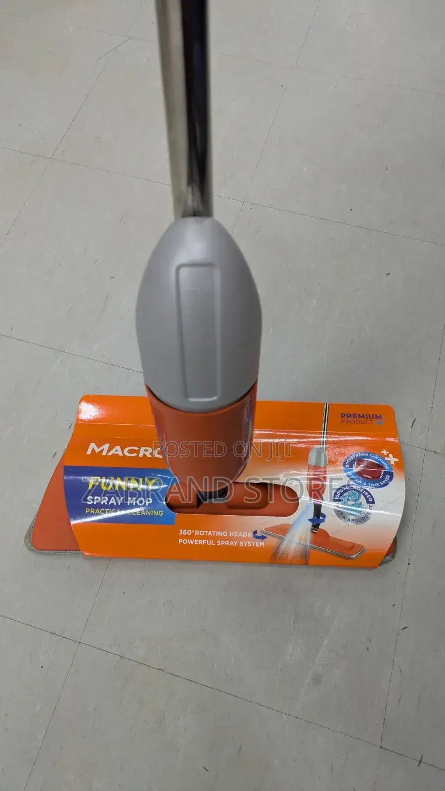 Macromax Famous Flat Mop With Spray