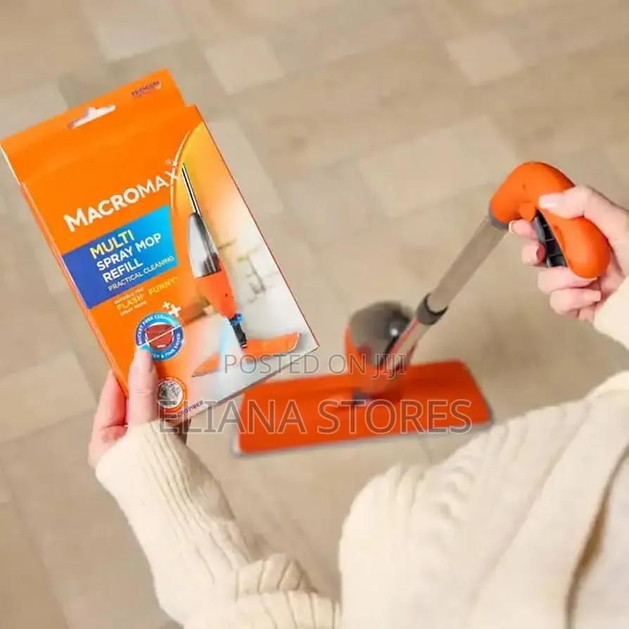 Macromax Famous Flat Mop With Spray