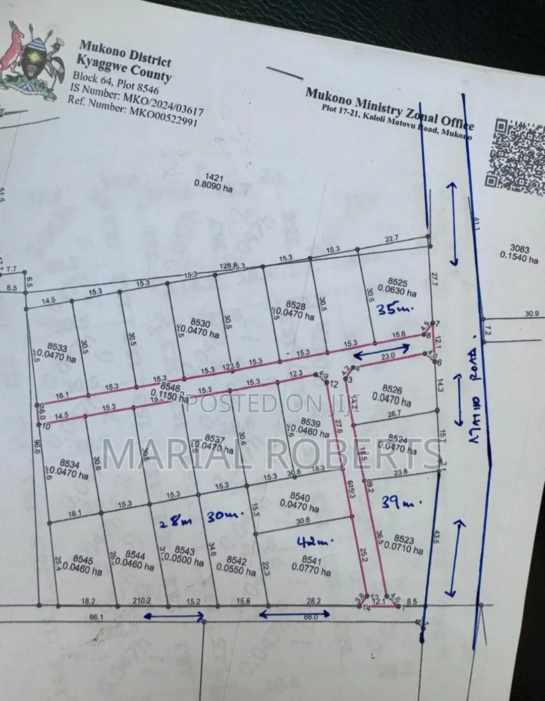 Titled Plots in Bamutakude for Sale