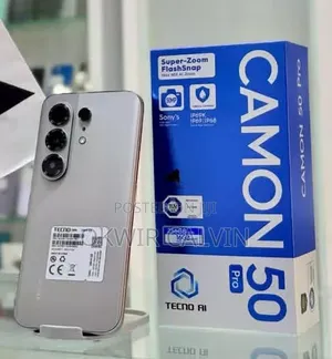 New Tecno Camon 50 Pro 256 GB Gray