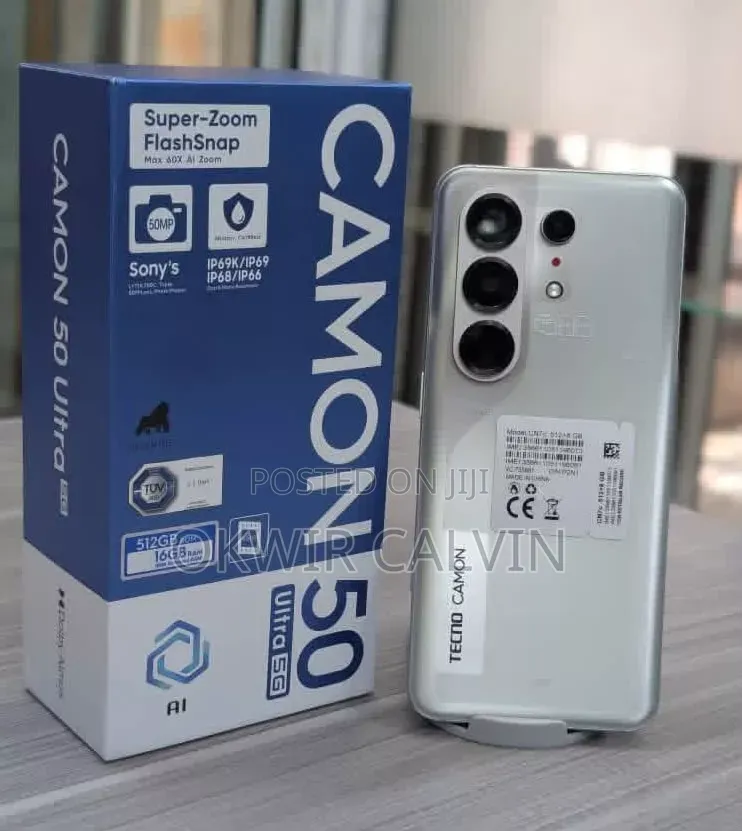 New Tecno Camon 50 Ultra 512 GB Gray