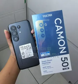 New Tecno Camon 50 Pro 256 GB Black