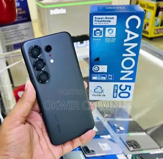 New Tecno Camon 50 Ultra 512 GB Black