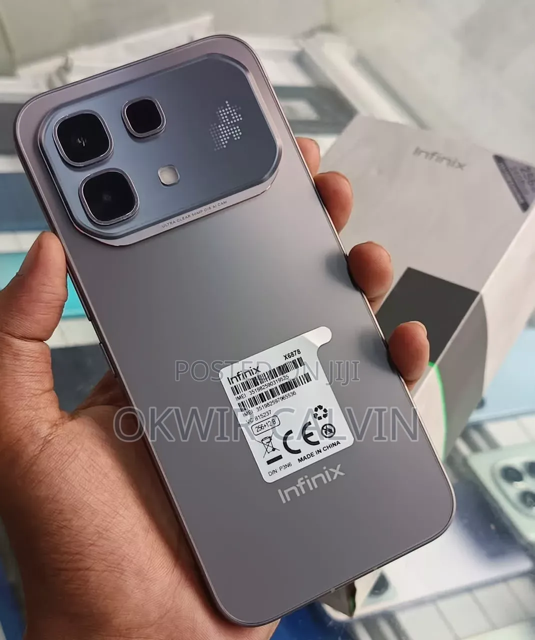 New Infinix Note 60 Pro 256 GB Gray