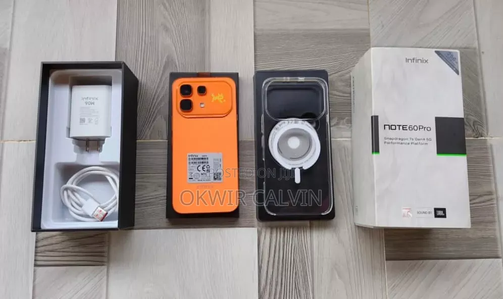 New Infinix Note 60 Pro 256 GB Orange