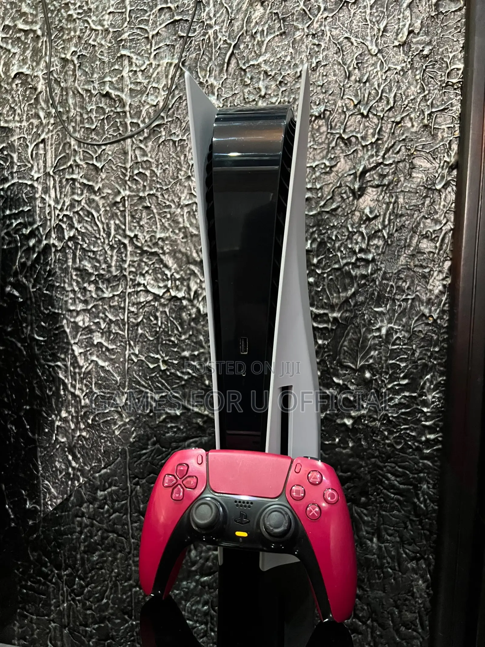 Ps5 Standard Console 1 Maroon Controller Disc Edition