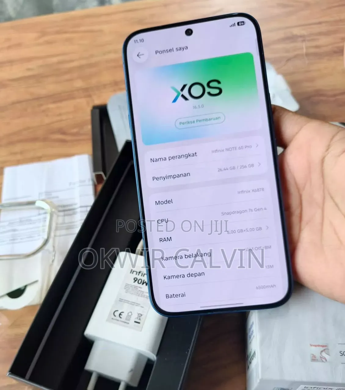 New Infinix Note 60 Pro 256 GB Blue