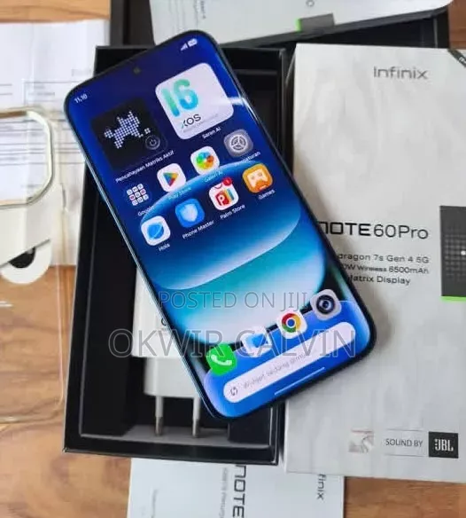 New Infinix Note 60 Pro 256 GB Blue