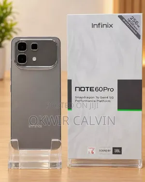 New Infinix Note 60 Pro 256 GB Black
