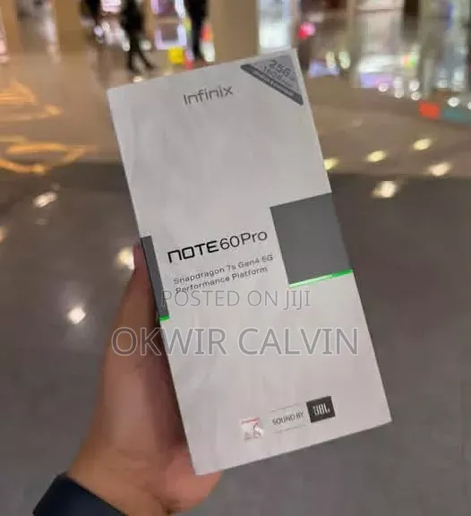 New Infinix Note 60 Pro 256 GB Black