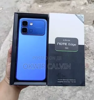 New Infinix Note Edge 256 GB Blue