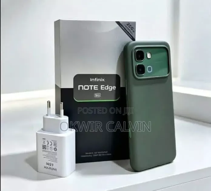 New Infinix Note Edge 256 GB Green