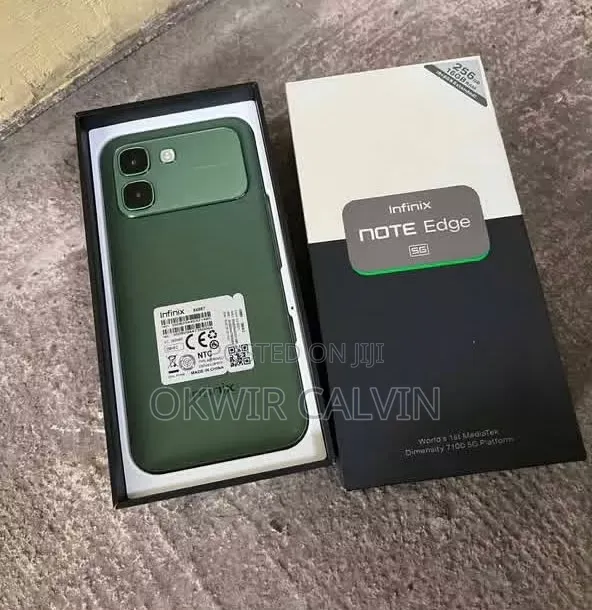 New Infinix Note Edge 256 GB Green