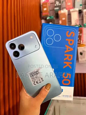 New Tecno Spark 50 128 GB Silver