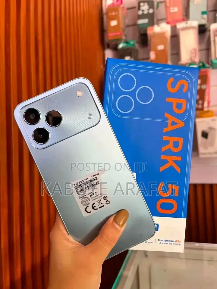 New Tecno Spark 50 128 GB Silver