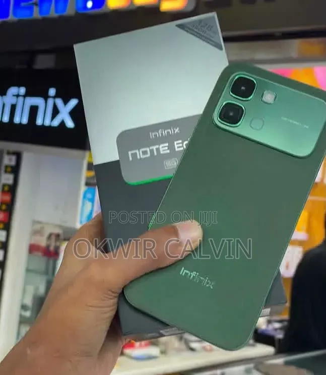 New Infinix Note Edge 256 GB Green