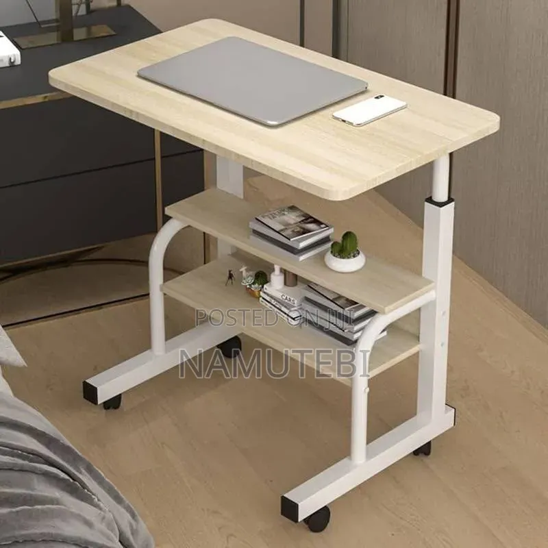 Adjustable Laptop Table / Working Station With a Book Shelf