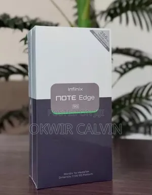 New Infinix Note Edge 256 GB Black