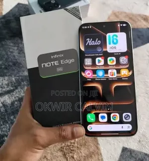 New Infinix Note Edge 256 GB Gray