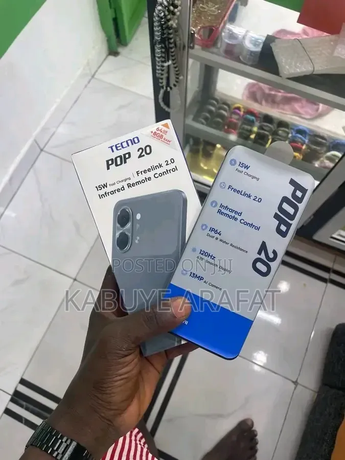 New Tecno Pop 20 64 GB White