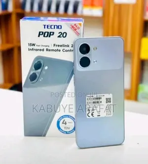 New Tecno Pop 20 64 GB White