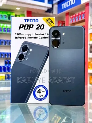 New Tecno Pop 20 128 GB Black