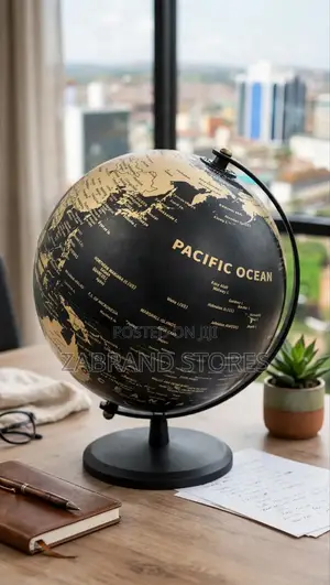 Modern Desktop World Globe
