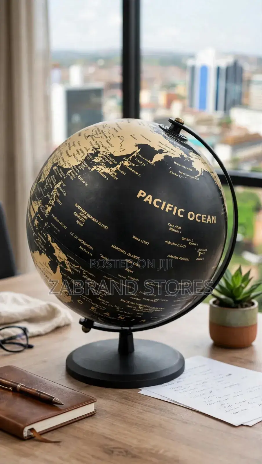 Modern Desktop World Globe