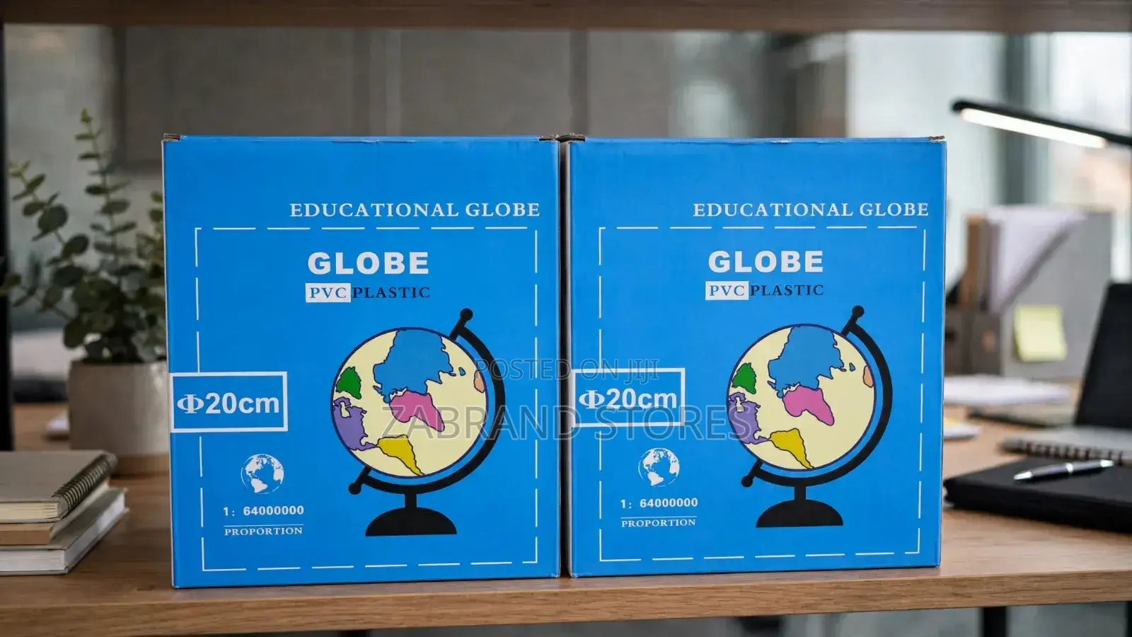 Modern Desktop World Globe