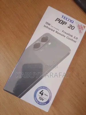 New Tecno Pop 20 128 GB Black