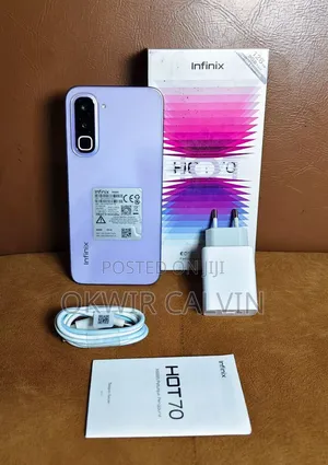 New Infinix Hot 70 128 GB Silver