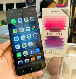 New Infinix Hot 70 128 GB Silver