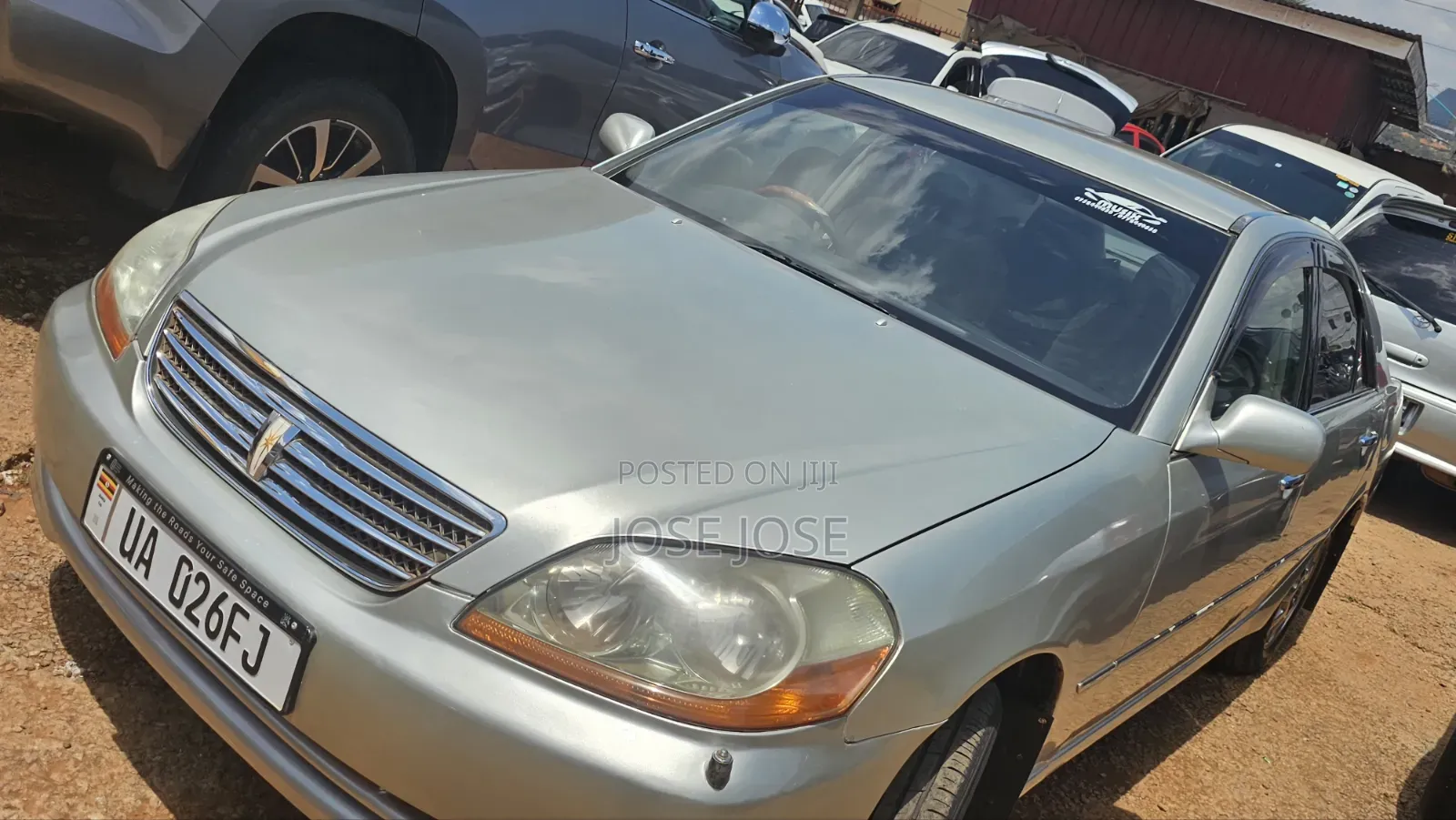 Toyota Mark II 2002 Silver