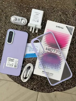 New Infinix Hot 70 128 GB Purple